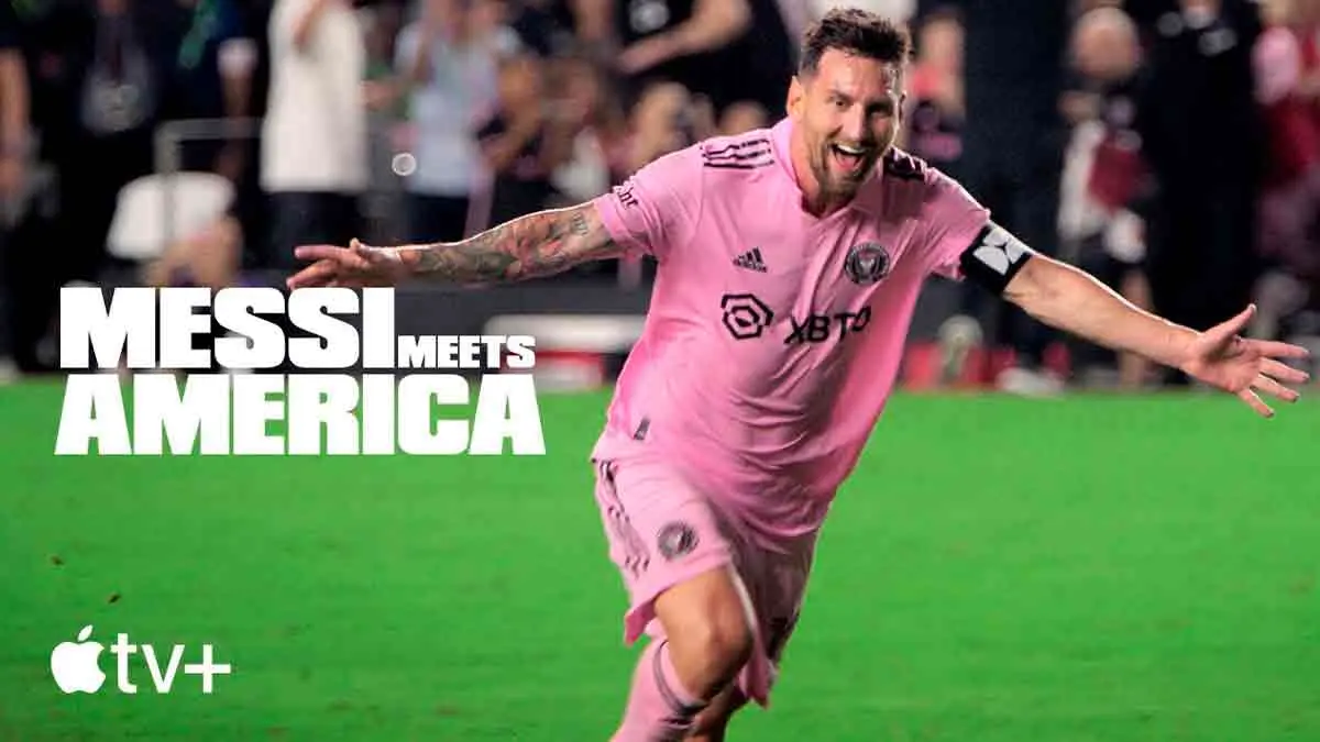 Lionel Messi nuevo documental de Apple TV+.