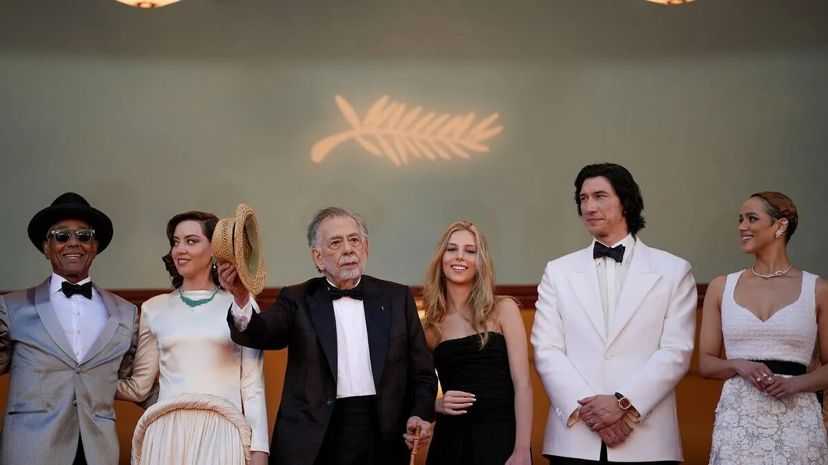 'Megalópolis': La nueva película de Coppola genera divisiones en el Festival de Cannes